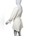 Luxxel White Eyelete Lace Open Back Cotton Romper