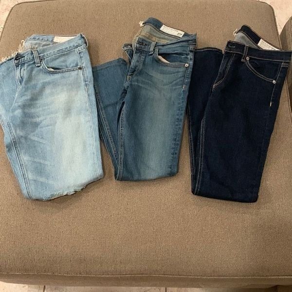 Rag and Bone blue denim jeans