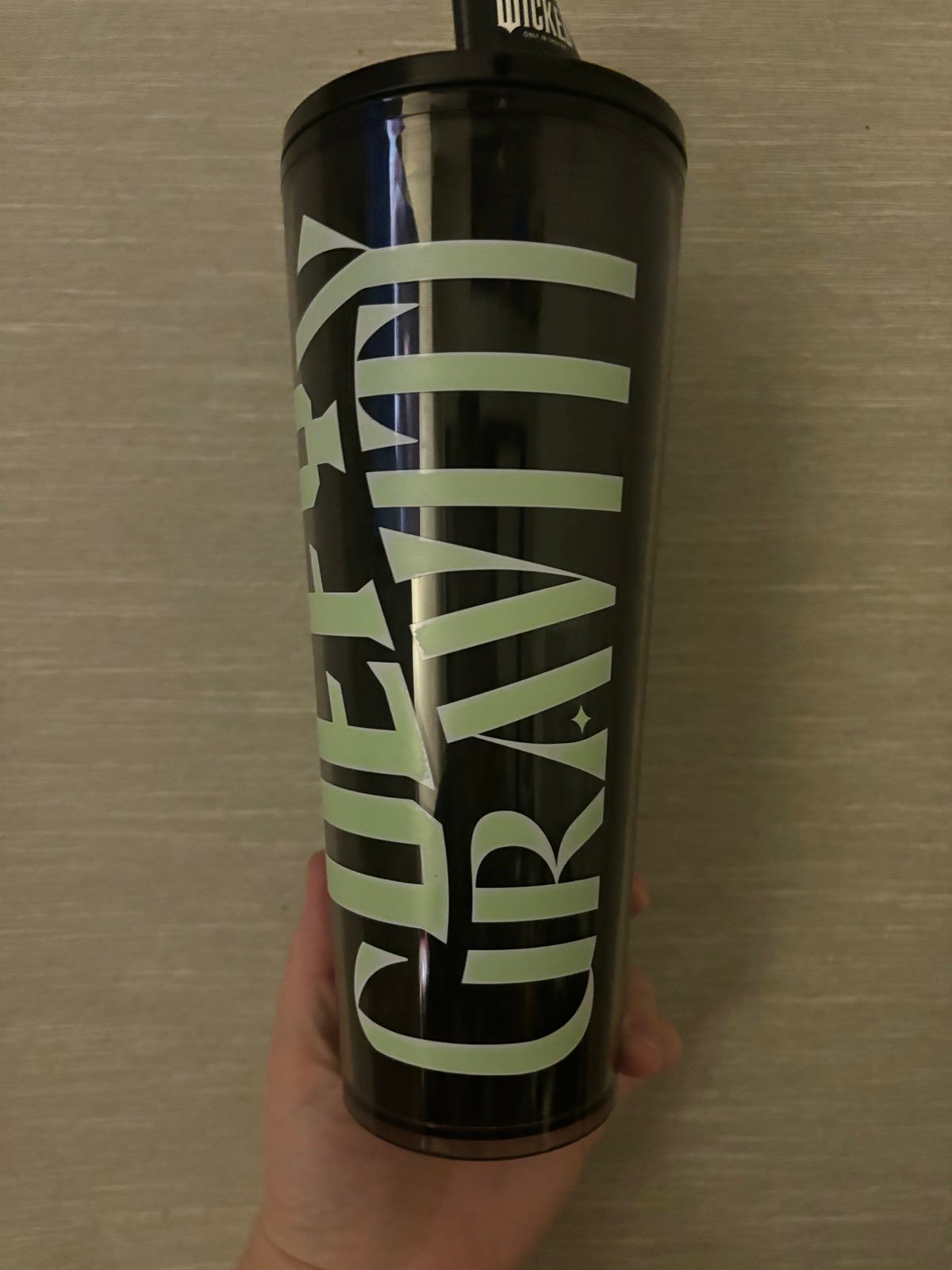 NWT Defy Gravity Wicked x Starbucks 24 OZ Cold Cup
