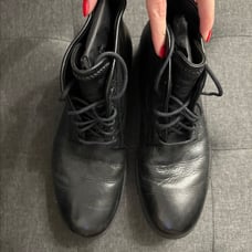 Black Leather Boots