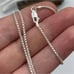 Sterling Silver Round Box Chain 16”