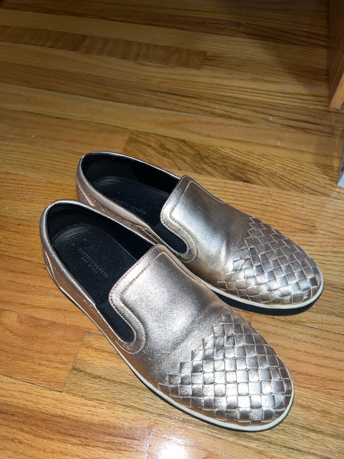 Authentic Bottega Veneta designer shoes espadrilles loafer