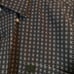 Cinch Button Down Navy Geometic Pattern Shirt- M