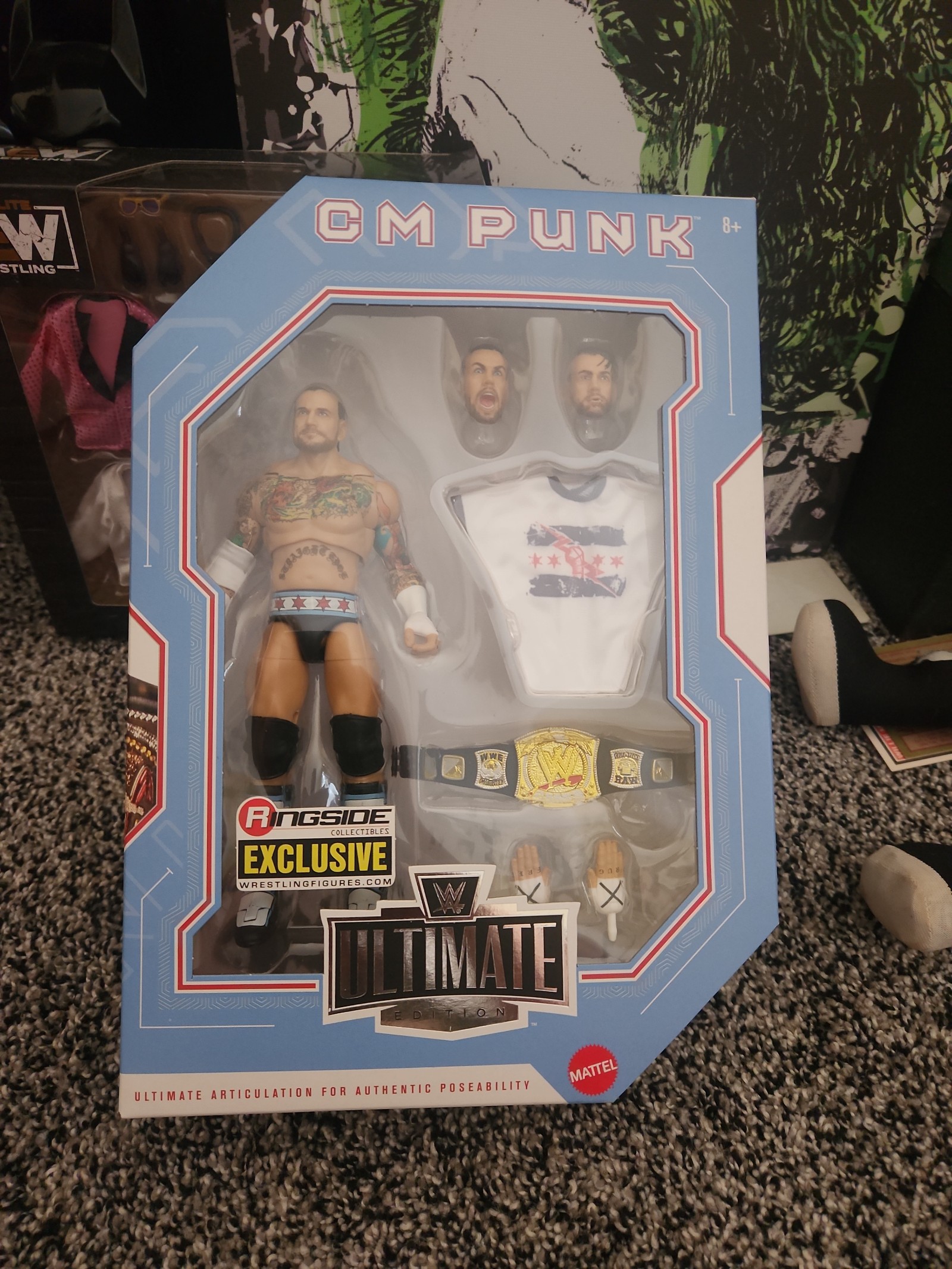 WWE Ultimate Edition CM Punk Ringside Exclusive