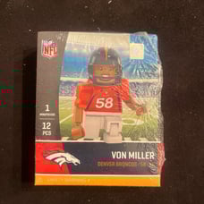 Lego compatible New OYO Sports VON MILLER Minifigure Football new sealed rare