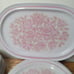 Set of 34 Noritake Primastone Dinnerware 8327 LOVE BIRDS Stoneware Japan Vtg 70s