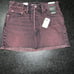 NWT LEVI’S DENIM JEAN MINI SKIRT SZ 27