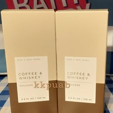Bath & Body Works Coffee & Whiskey Cologne x 2