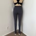 Spiritual Gangster Ribbed Leggings Grey Size M/L