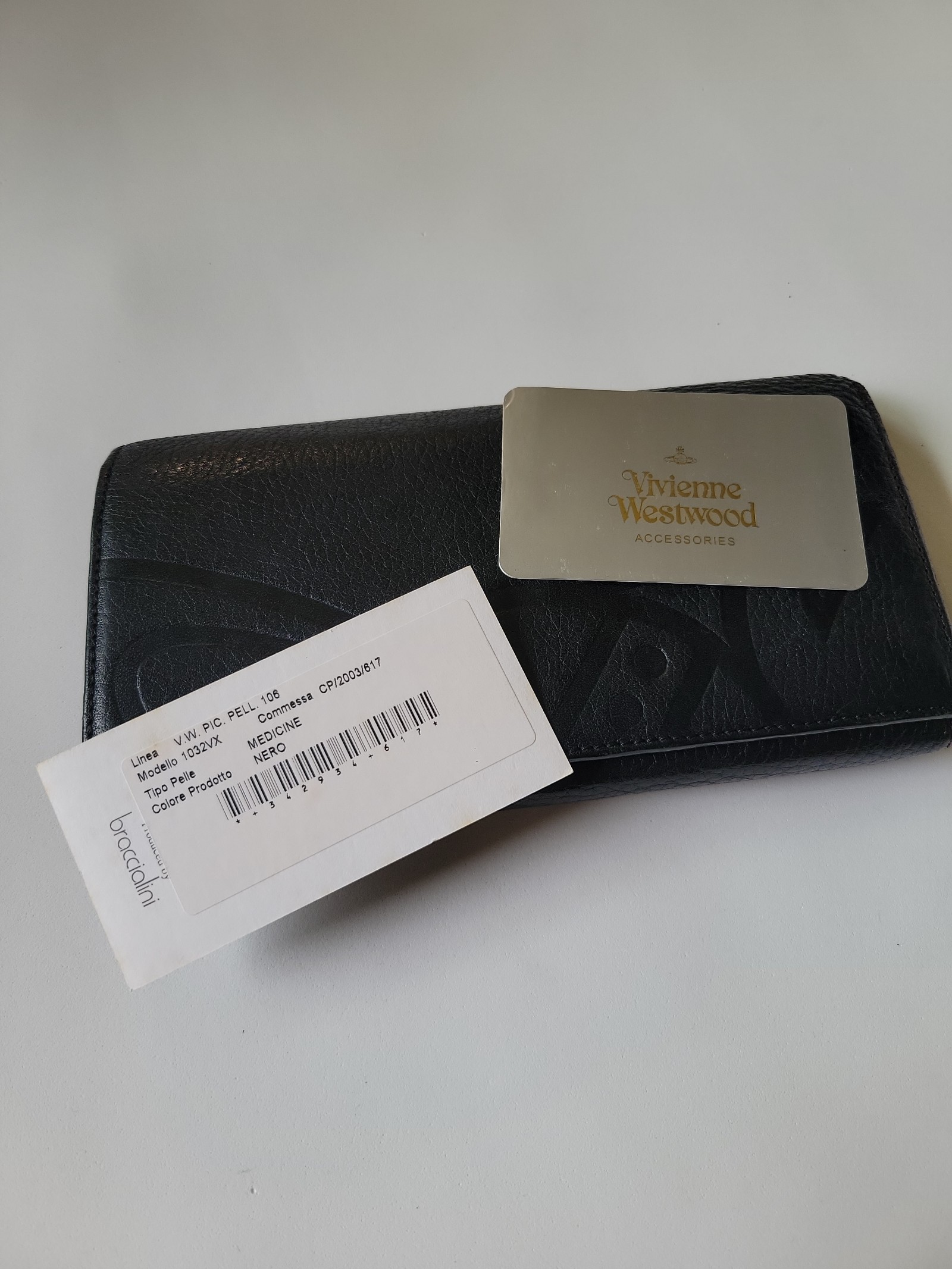 Vivienne Westwood Embossed Leather Wallet