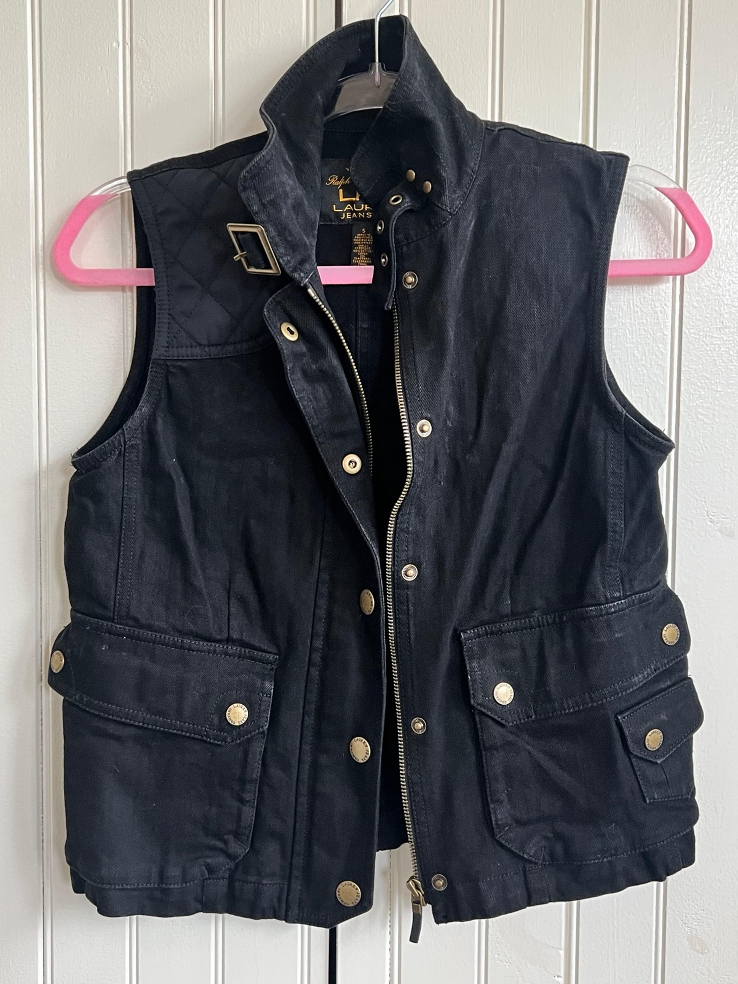 Ralph Lauren Black Label Denim Vest