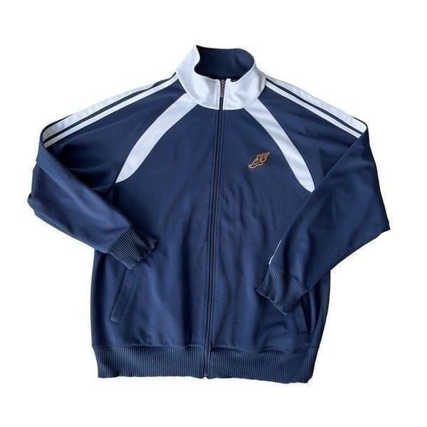 Nike Vintage Y2K Winged Foot Track Jacket Navy / White Men's Medium (M)