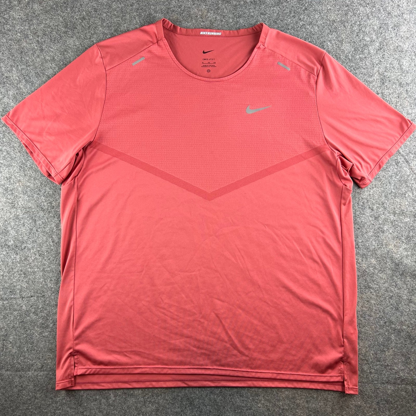Nike Men's Dri-FIT Rise 365 Short Sleeve Running T-Shirt Size XL CZ9184-655