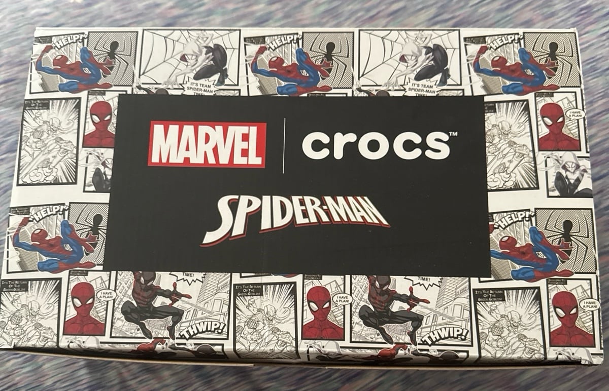 Spider-Man Crocs 9M W11