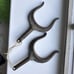 Vintage Pair Oar Locks 5 Yellow Brass Metal Heavy Duty Boat Nautical Rowing