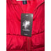 NWT Lands End Womens Red Puffer Down Vest Sz S Full Zip 600 Hyper Dry Red