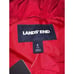 NWT Lands End Womens Red Puffer Down Vest Sz S Full Zip 600 Hyper Dry Red