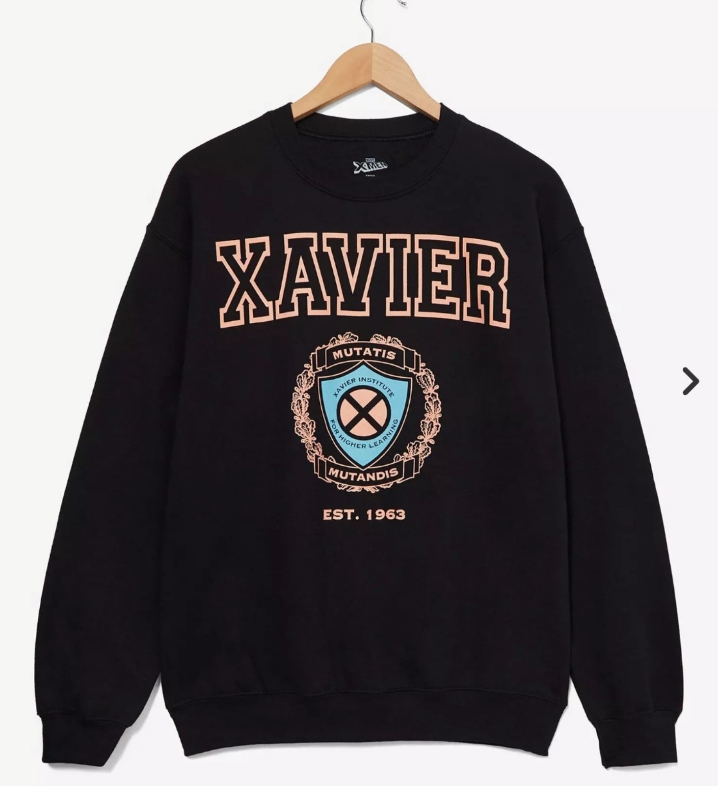 Marvel X-Men Xavier Institute Crest Crewneck - BoxLunch Exclusive