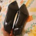 Bruno Magli Pointed Toe Dress Pumps Black Leather Size 9 B Made In Italy