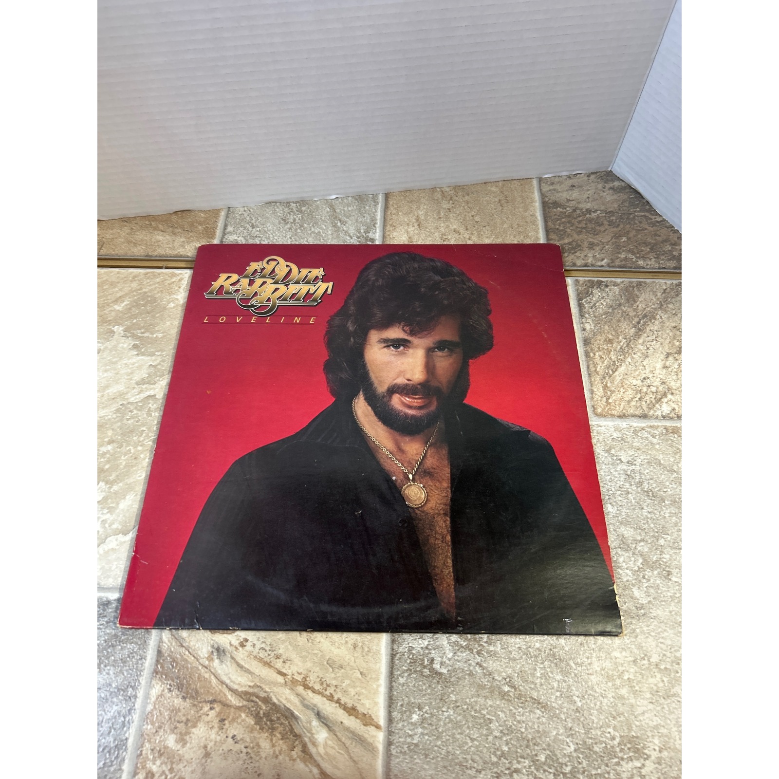 Eddie Rabbit Loveline Vinyl Record Album LP 1979 Elektra Records