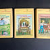 Set of 3 books by Laura Ingalls Wilder 1971. Used, Old, but in good condition