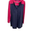 Vineyard Vines Hooded Pink and Blue Swimsuit Cover Dress Women’s Size Medium