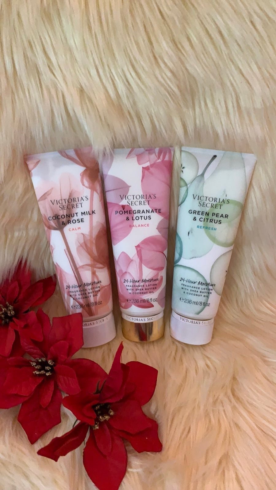 3 Victoria's Secret Fragrance Body Lotions