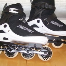Papaison Inline Roller Skates Adjustable Womens 7.5-9.5