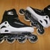 Papaison Inline Roller Skates Adjustable Womens 7.5-9.5