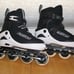 Papaison Inline Roller Skates Adjustable Womens 7.5-9.5