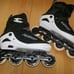 Papaison Inline Roller Skates Adjustable Womens 7.5-9.5