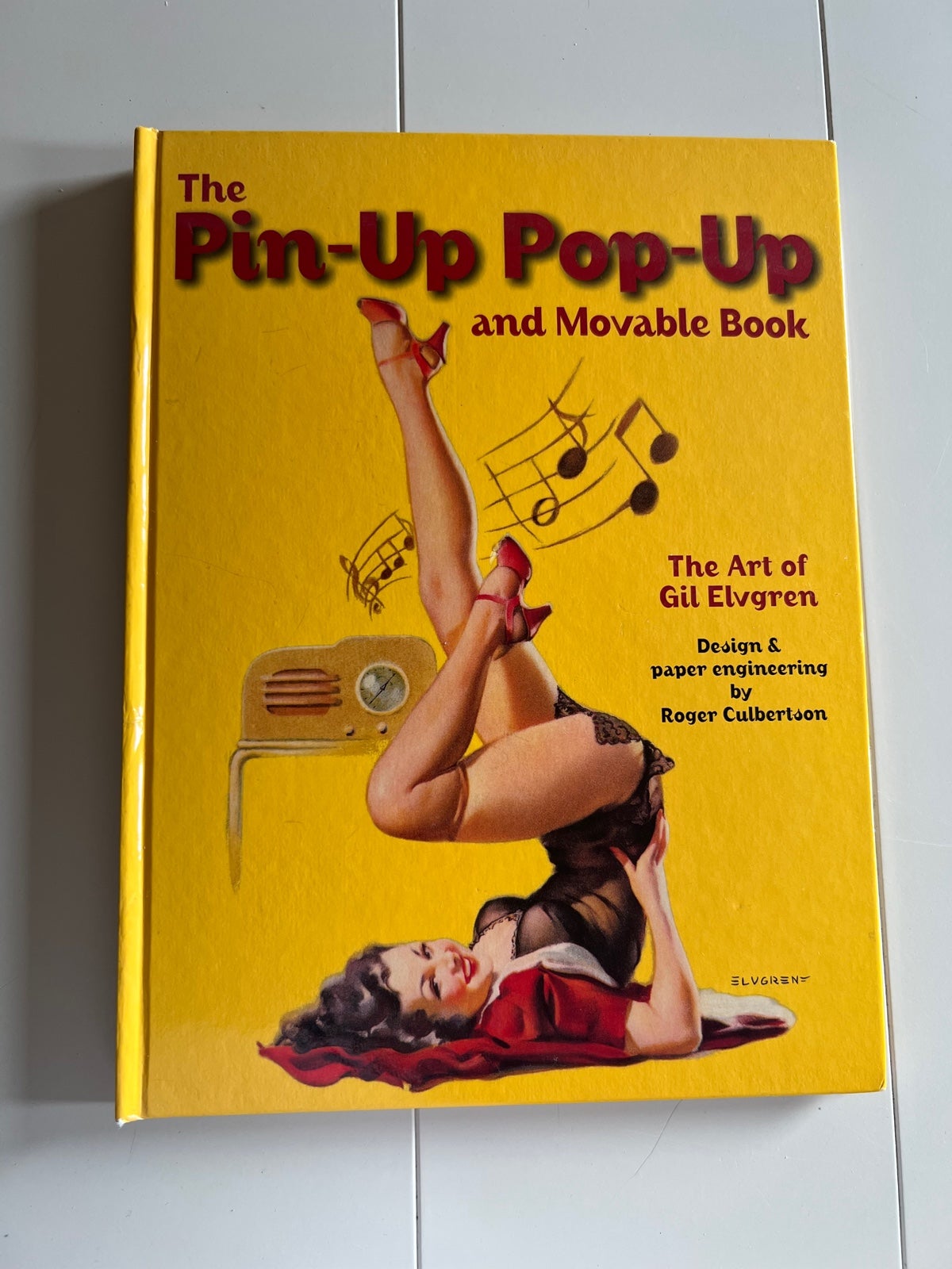 The Pin-Up, Pop-Up Book, featuring art of Gil Evgren