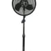 Oscillating Adjustable Pedestal Fan with 3-Speeds, S16500, Black