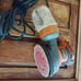 Rigid Model R2600 Orbital Orbit Sander with Case for Repair or Parts Only