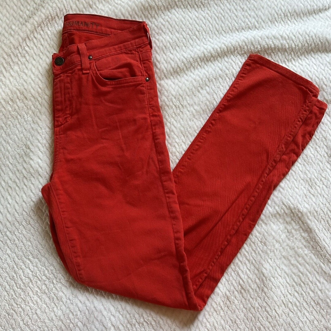 Citizens of Humanity Red Skinny Jeans 26