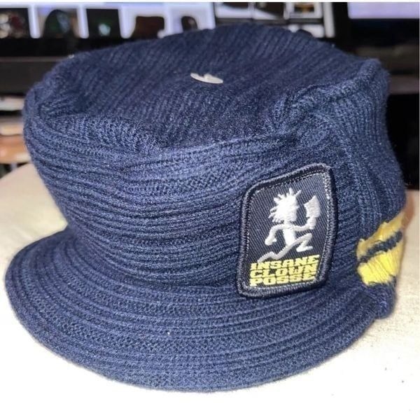 Insane Clown Posse 2005 ICP Bio-Domes Hatchet Man Cadet Hat Ribbed Knit
