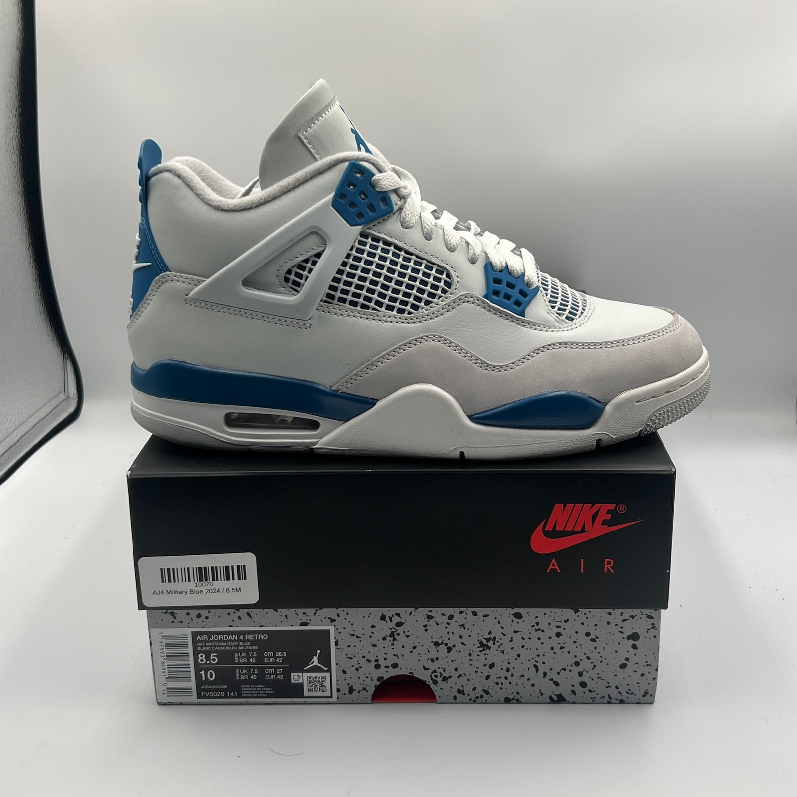 AJ4 Military Blue PO
