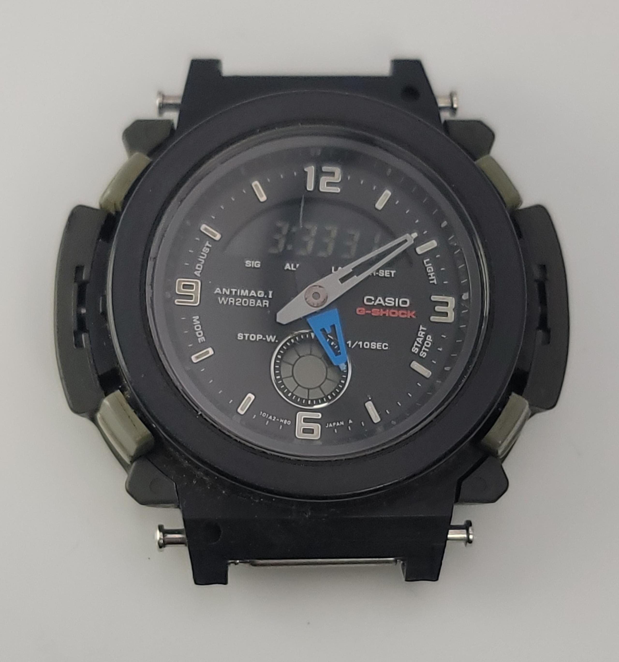Casio G-Shock AW‑510 Watch Head Only – Module 2326 (Japan Y) – Fully Functional