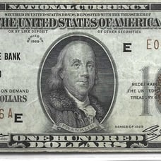 1929 Federal Reserve Bank of Cleveland 100 Bill XF
