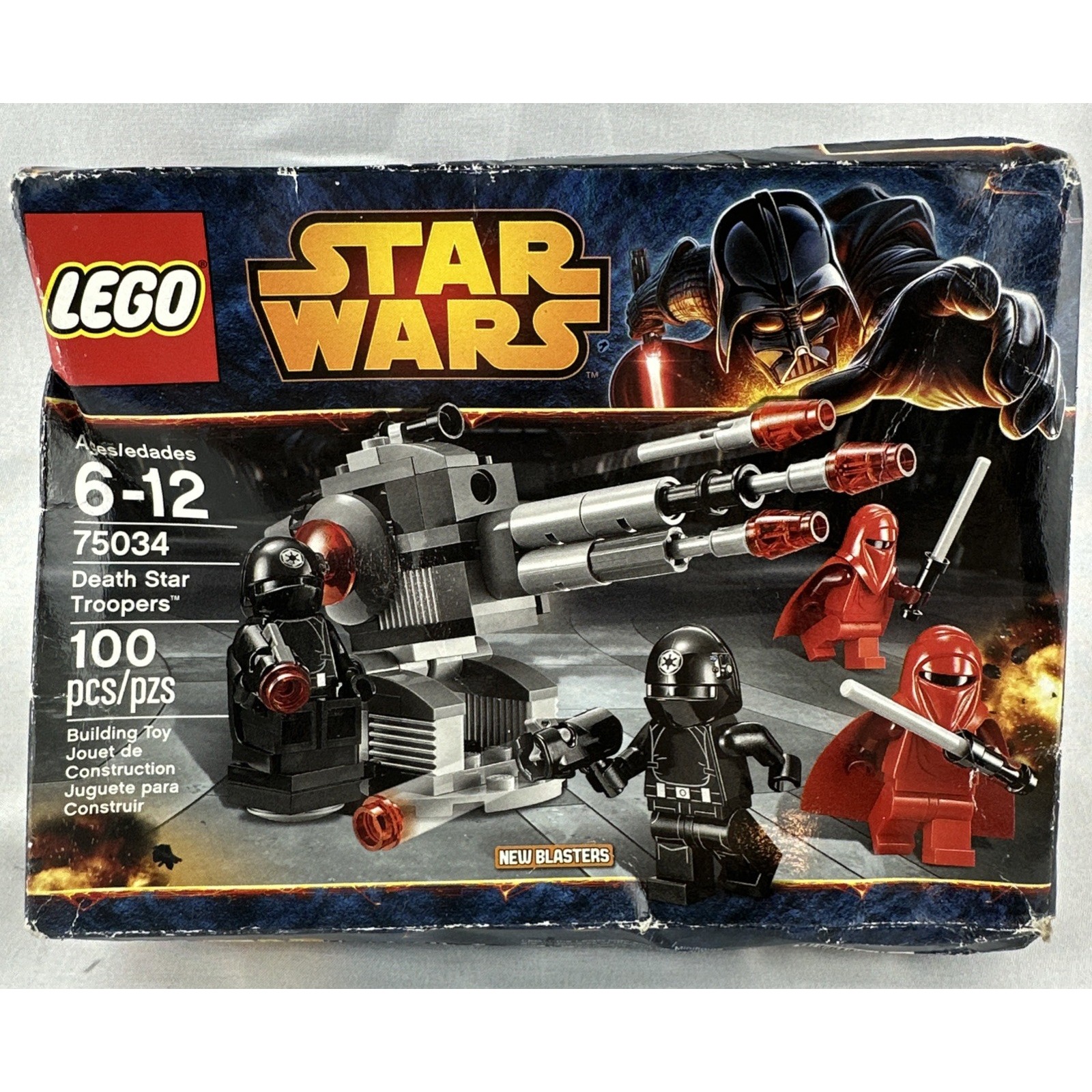 LEGO Star Wars Death Star Troopers 75034 Imperial Gunner Royal Guard DAMAGED BOX