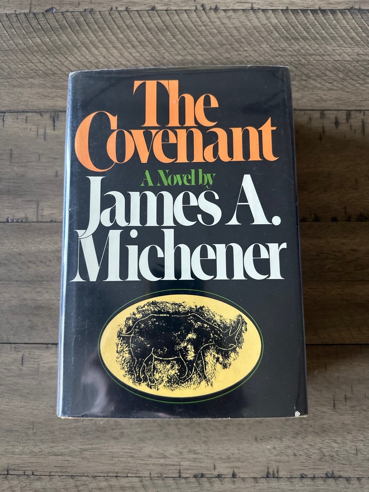 The Covenant signed by author James Michener