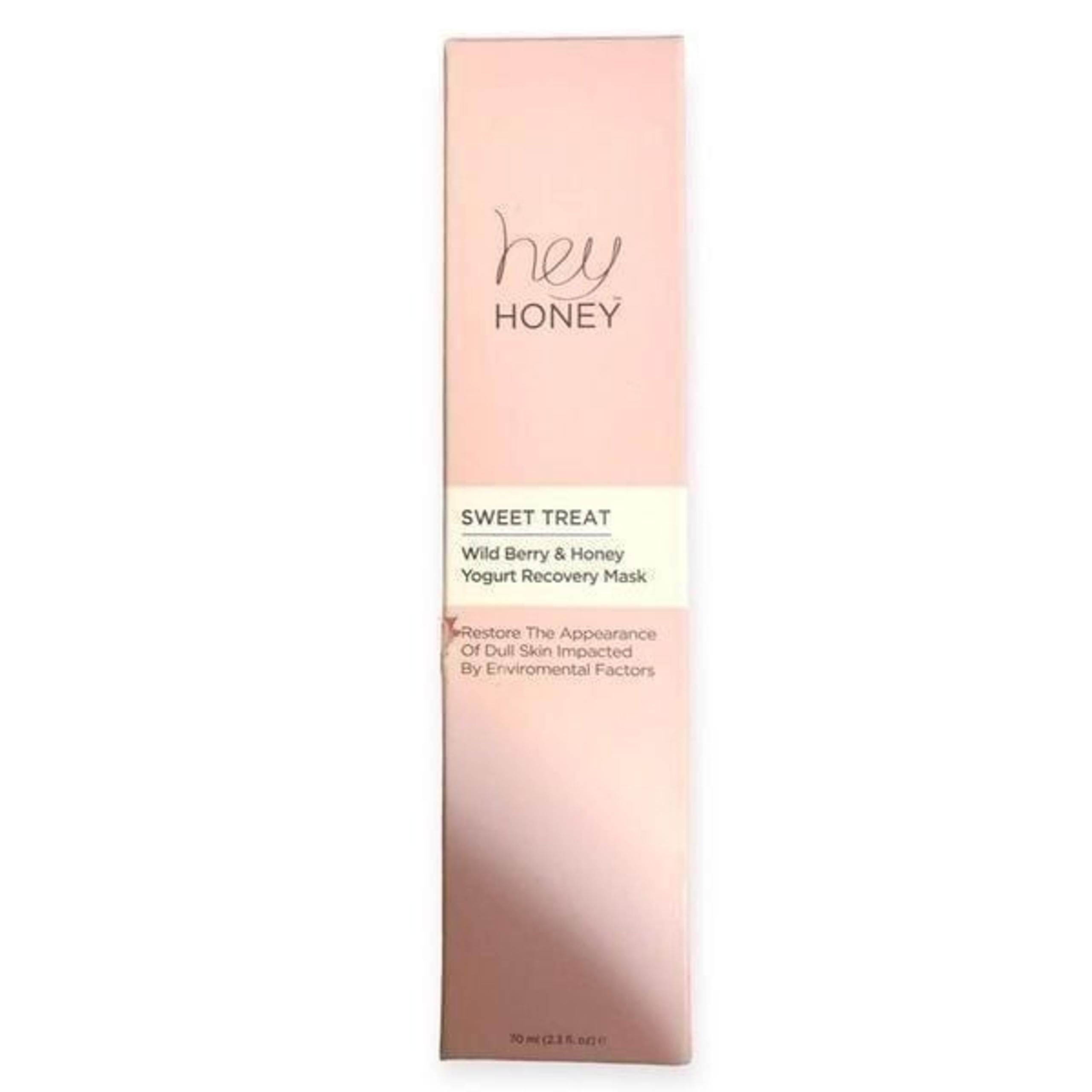 HEY HONEY Sweet Treat Wild Berry Yogurt Recovery Mask 2.3fl oz NIB
