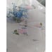 60x80 Inch Oblong Stamped Tablecloth For Applique And Embroidery Kit Camelia