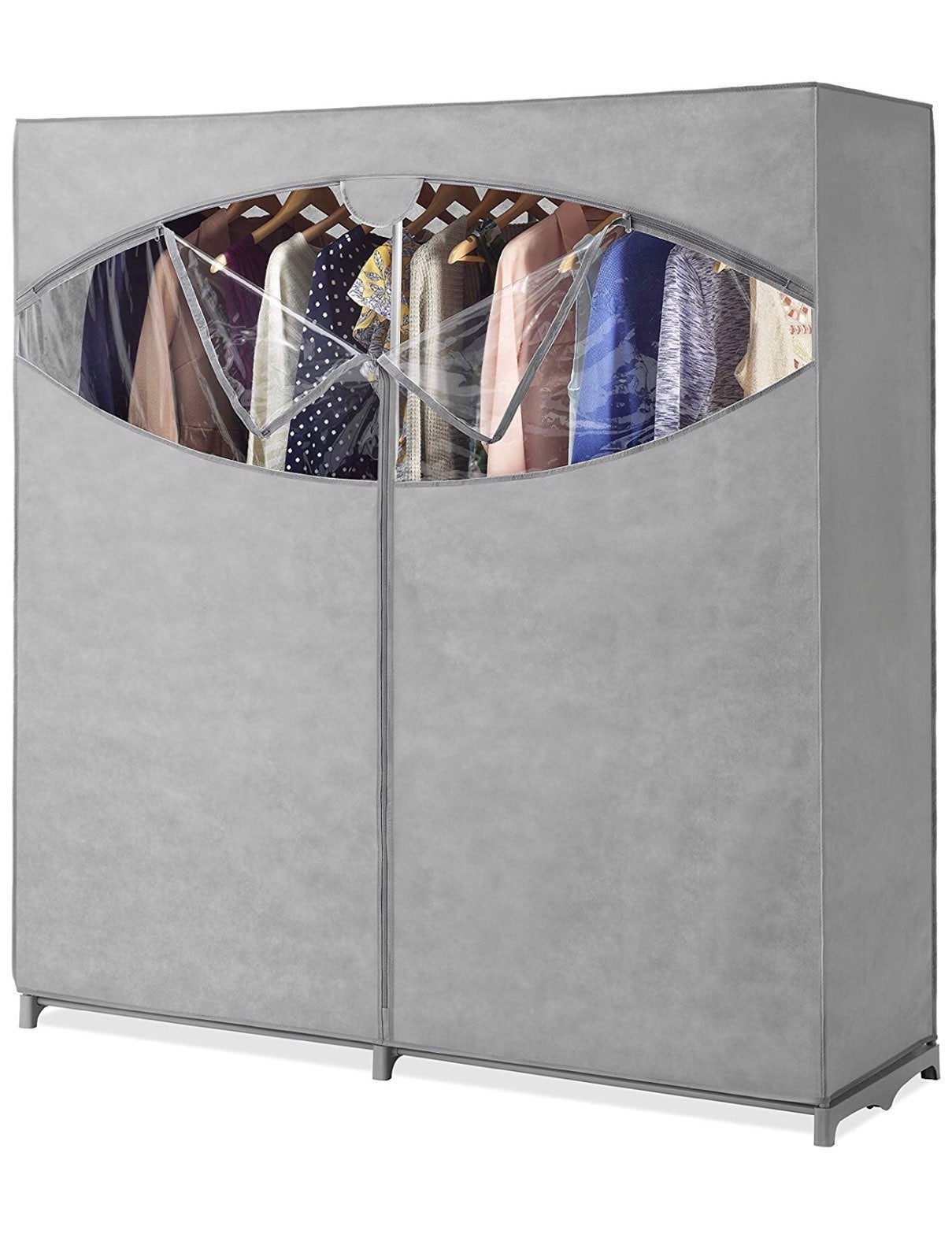 Portable closet storage.
