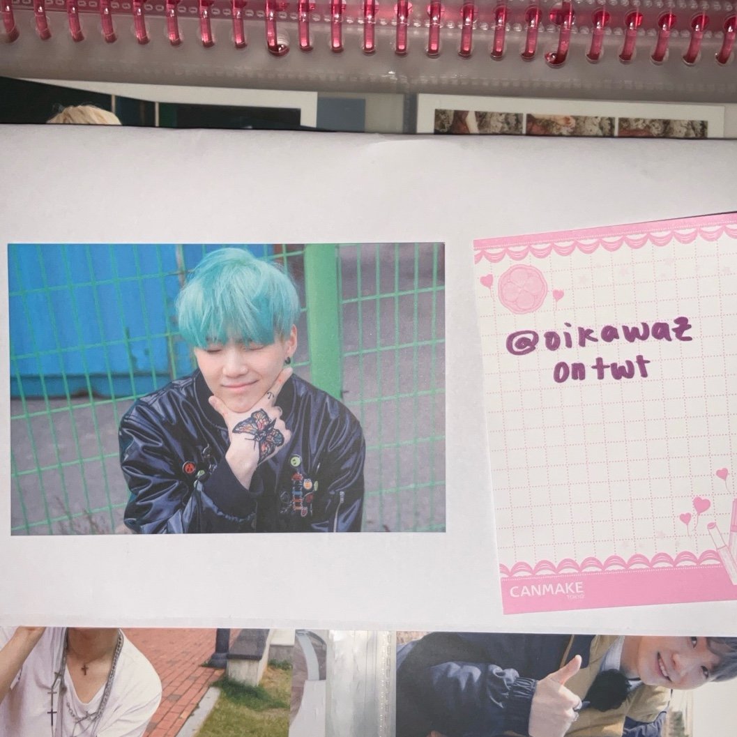 BTS RUN SUGA YOONGI RUN BROADCAST POSTCARD PHOTOCARD