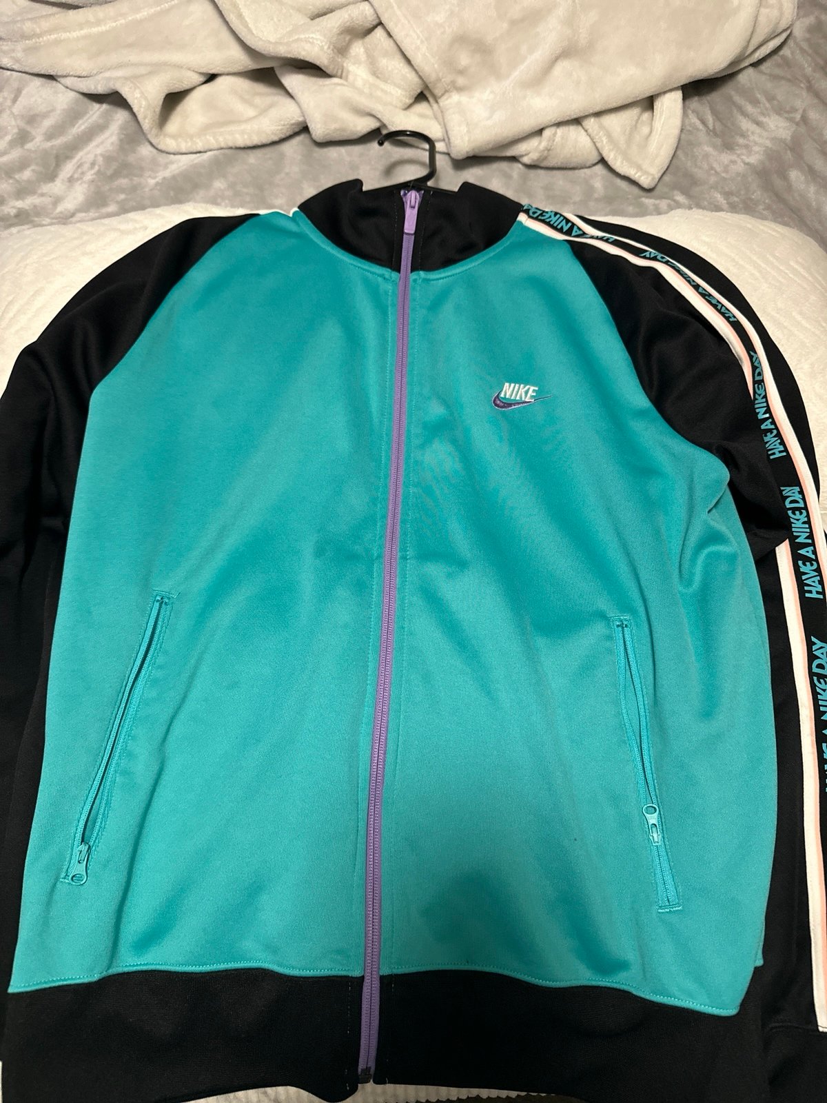 Nike warm up jacket