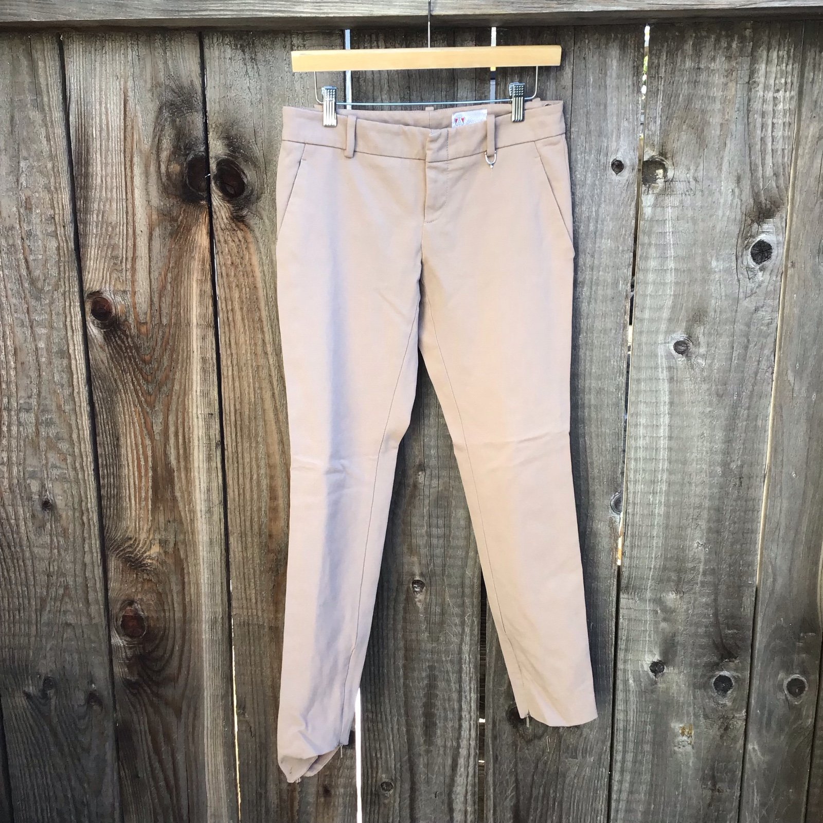 Authentic Gucci equestrian designer horse riding tan Pants womens size 40 us 29