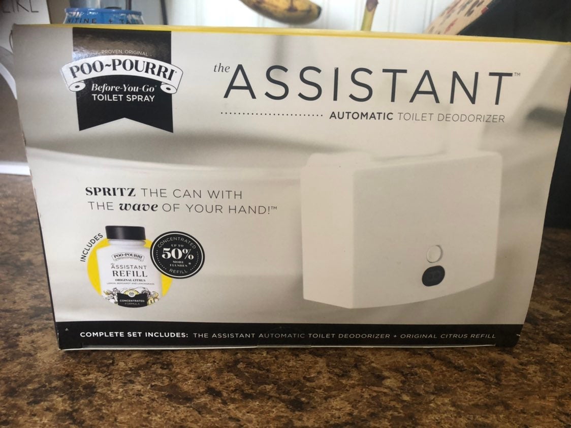 The Assistant automatic toilet deodorizer