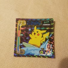 Pokemon japanese surfing pikachu sticker