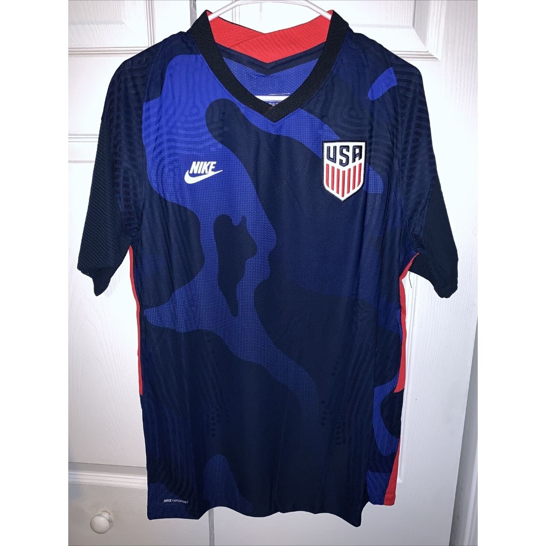 Nike USMNT 2020 USA Vapor Match Away Olympic CD0603-475 Vaporknit Men's L 165
